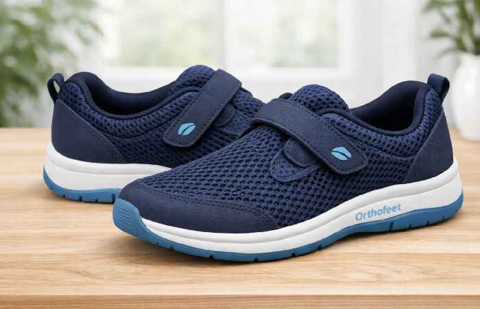 Orthofeet Coral Stretch Knit Shoe