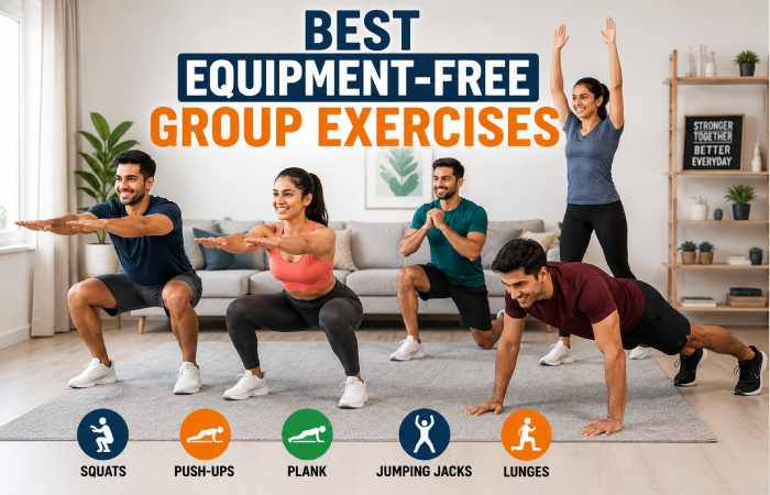 Best Equipment-Free Group Exercises