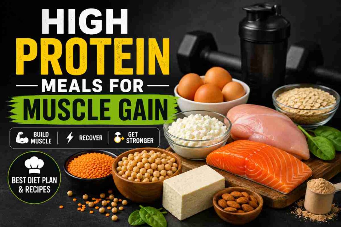 High Protein Meals for Muscle Gain
