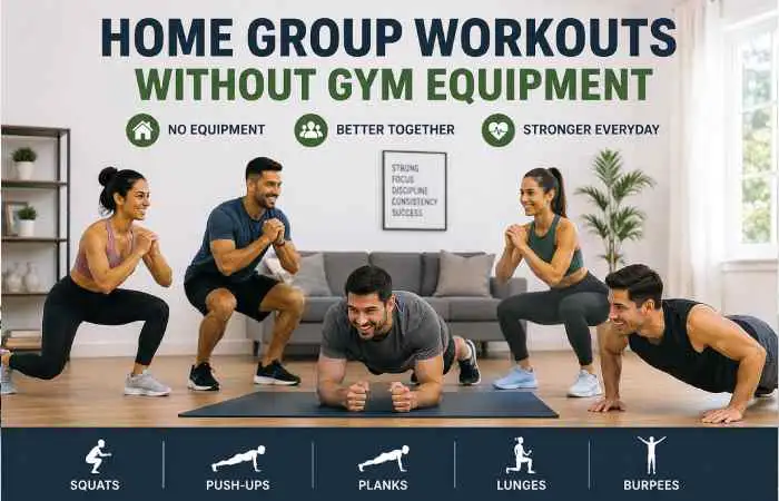 Home Group Workouts Without Gym Equipment