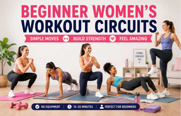Beginner Women’s Workout Circuits