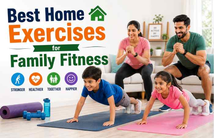 Best Home Exercises for Family Fitness
