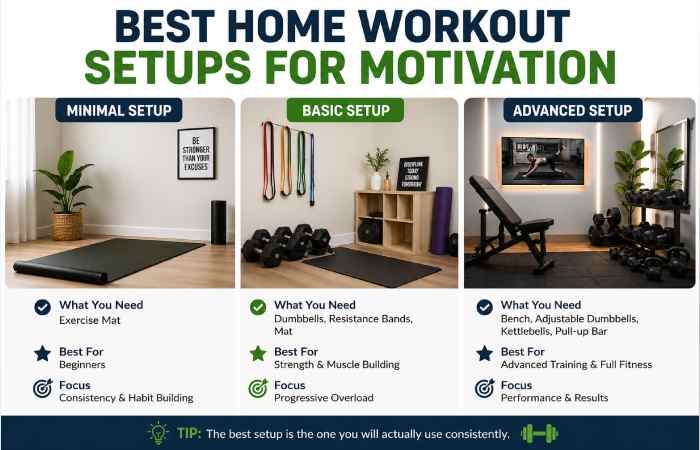 Best home workout setups