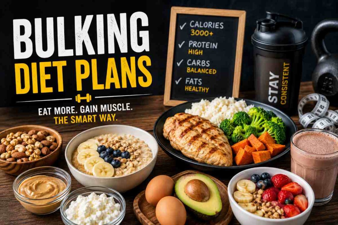 Bulking diet plans for muscle gain