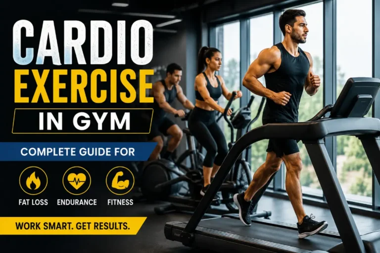 Cardio Exercise in Gym – Complete Guide for Fat Loss, Endurance & Fitness (2026)