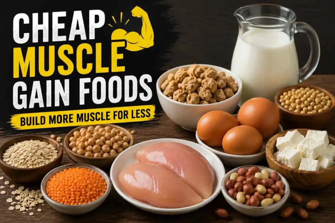Cheap Muscle Gain Foods