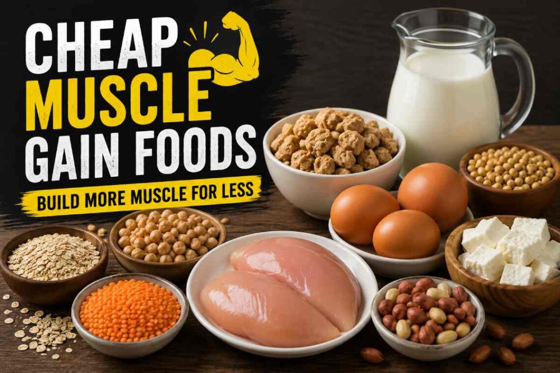 Cheap Muscle Gain Foods