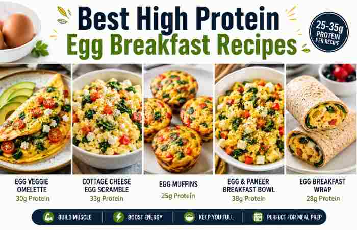 Best High Protein Egg Breakfast Recipes