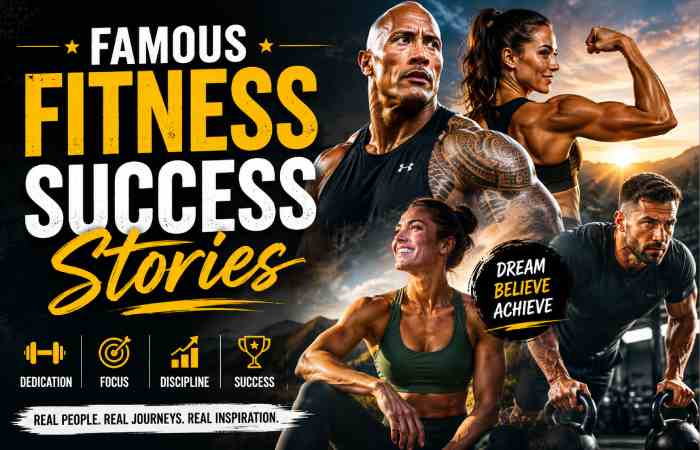 Famous Fitness Success Stories