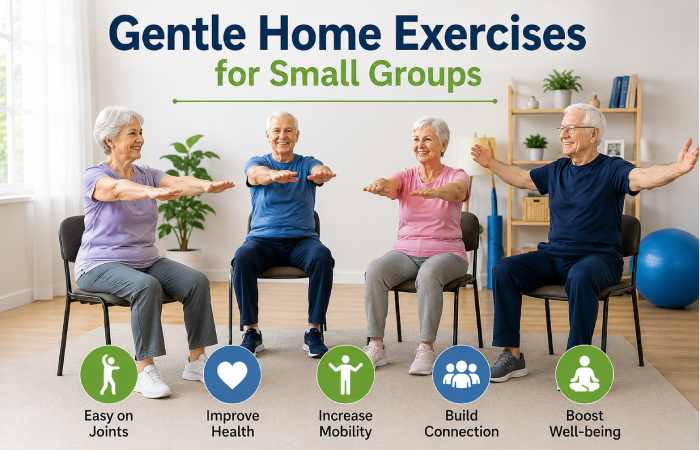 Gentle Home Exercises for Small Groups