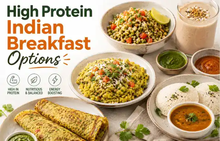High Protein Indian Breakfast Options