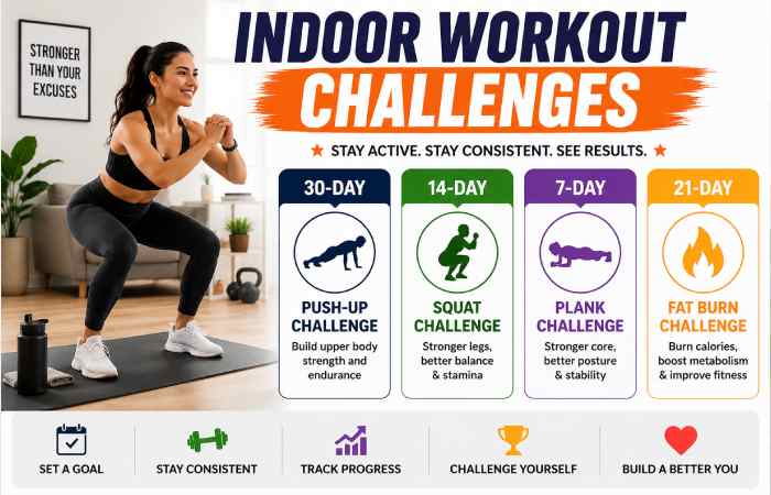 Indoor Workout Challenges