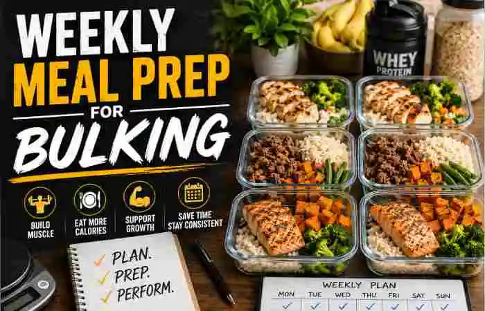 Weekly Meal Prep for Bulking