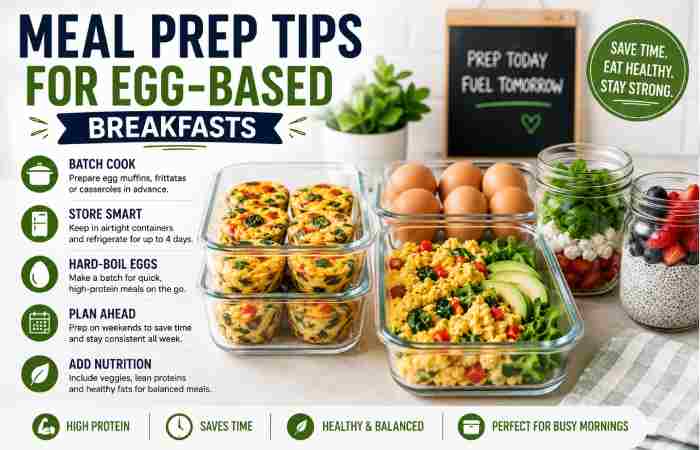 Meal Prep Tips for Egg-Based Breakfasts