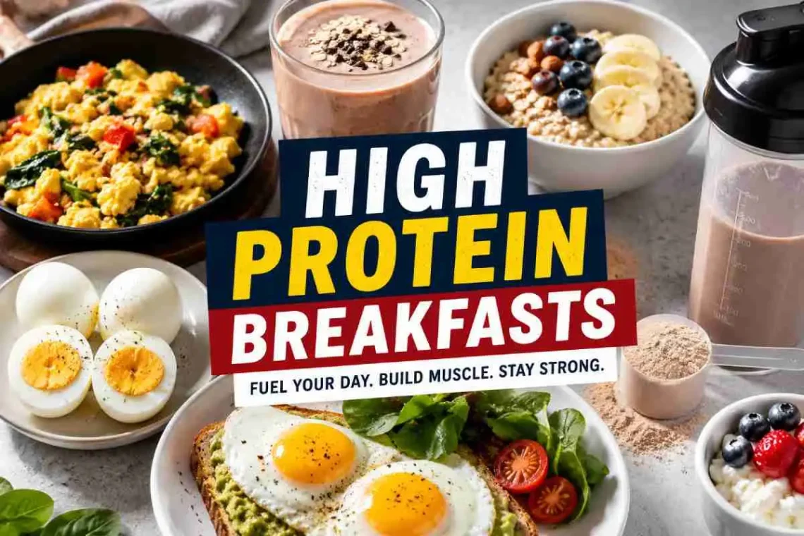 High Protein Breakfasts