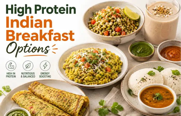 High Protein Indian Breakfast Options