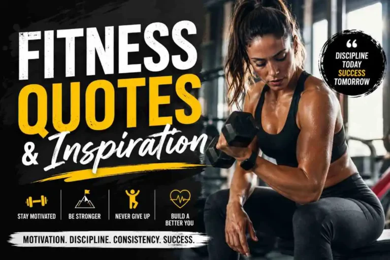 Fitness Quotes & Inspiration: Best Fitness Motivation Quotes & Success Stories