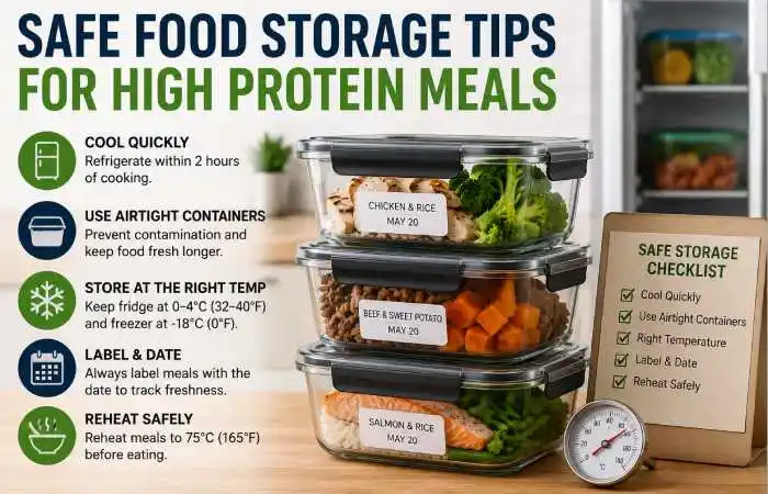 Safe Food Storage Tips for High Protein Meals