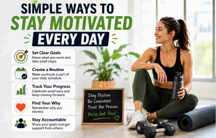 Simple Ways to Stay Motivated Every Day