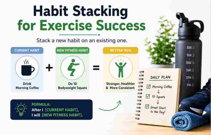 Habit Stacking for Exercise Success