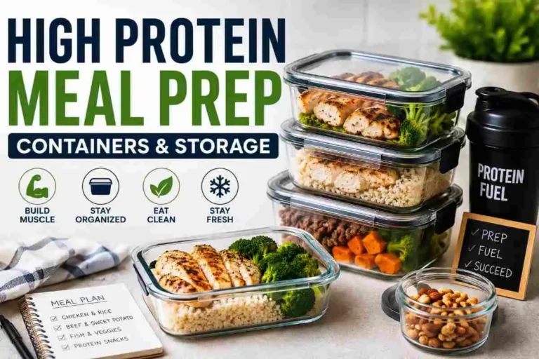 High Protein Meal Prep Containers & Storage: The Complete 2026 Guide