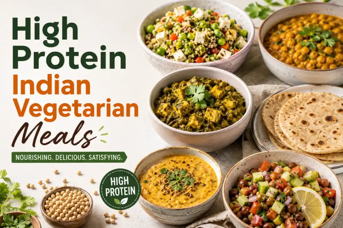 High Protein Indian Vegetarian Meals