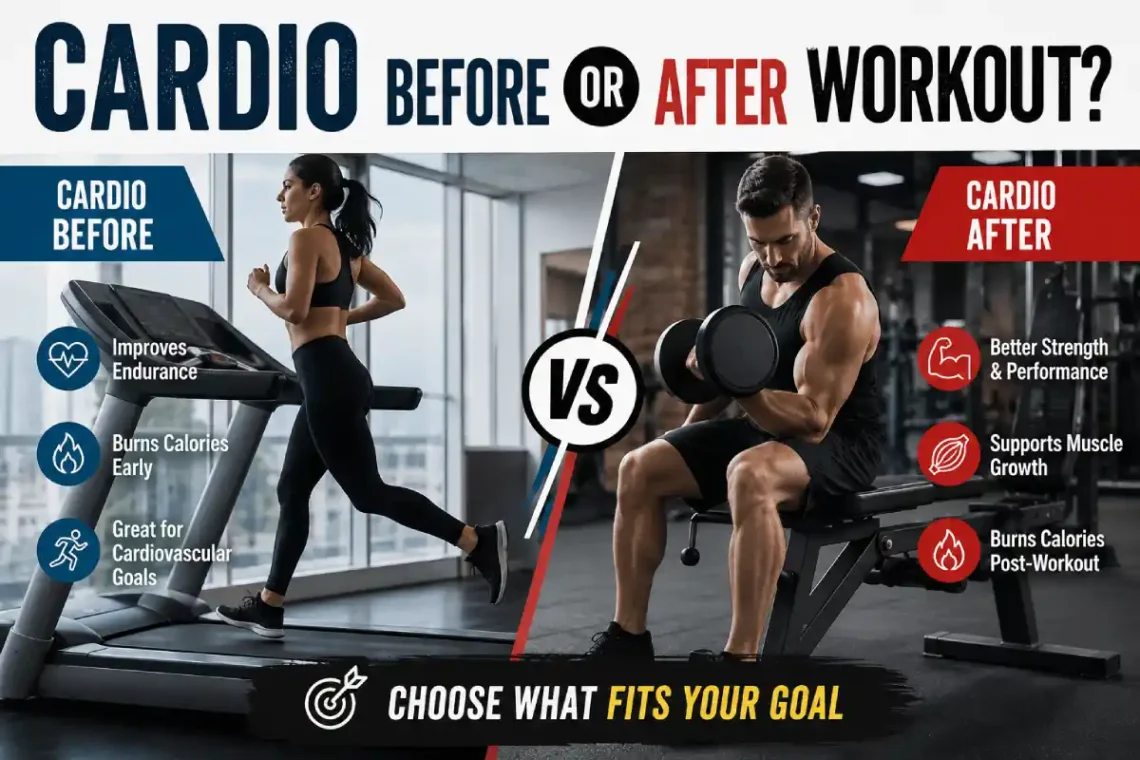 Cardio Before or After Workout?