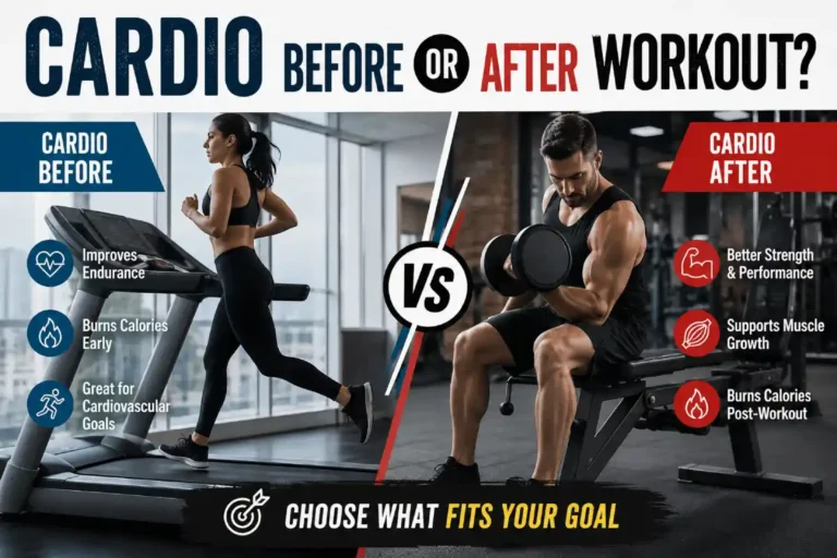 Cardio Before or After Workout? The Best Order for Fat Loss, Muscle Gain & Performan