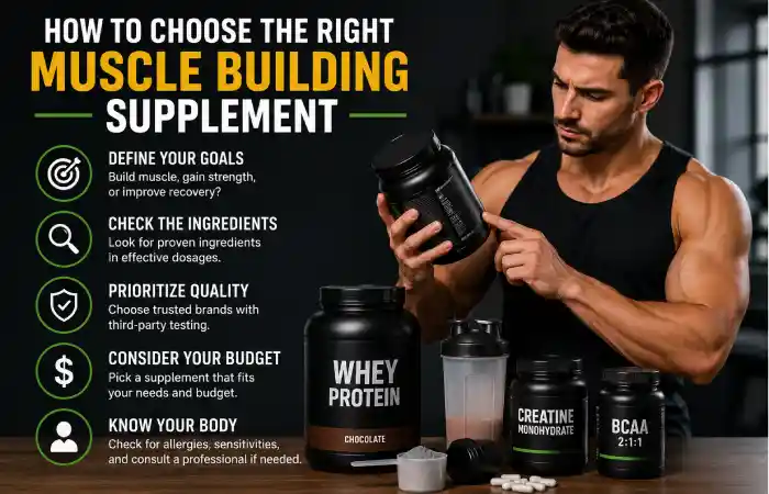 How to Choose the Right Muscle Building Supplement