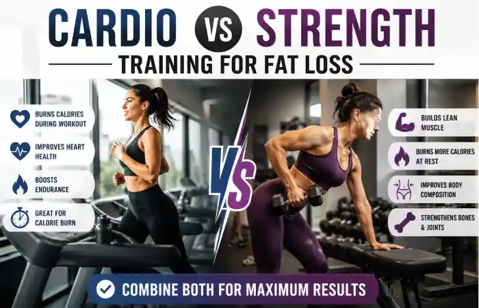 Cardio vs Strength Training for Fat Loss
