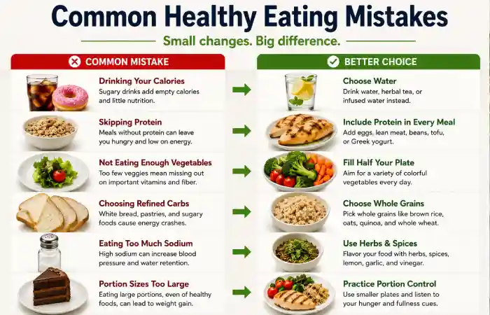 Common Healthy Eating Mistakes