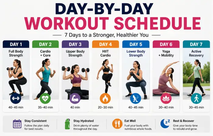 Day-by-Day Workout Schedule