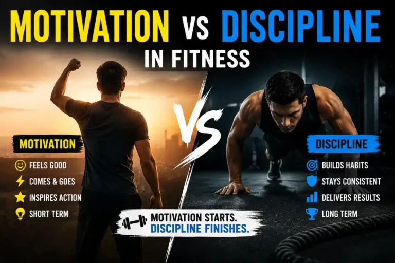 Motivation vs Discipline in Fitness: Which Actually Helps You Stay Consistent?