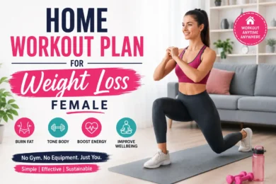 Home Workout Plan for Weight Loss Female