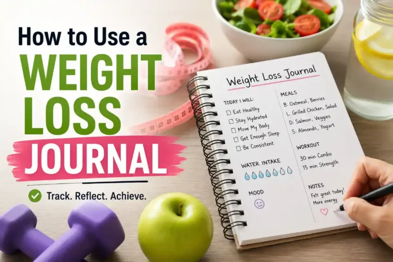 How to Use a Weight Loss Journal