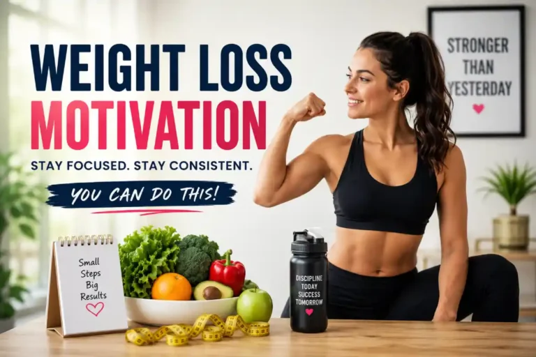 Weight Loss Motivation: Stay Consistent and Reach Your Fitness Goals