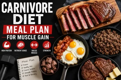 Carnivore Diet Meal Plan for Muscle Gain