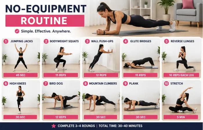 No-Equipment Routine