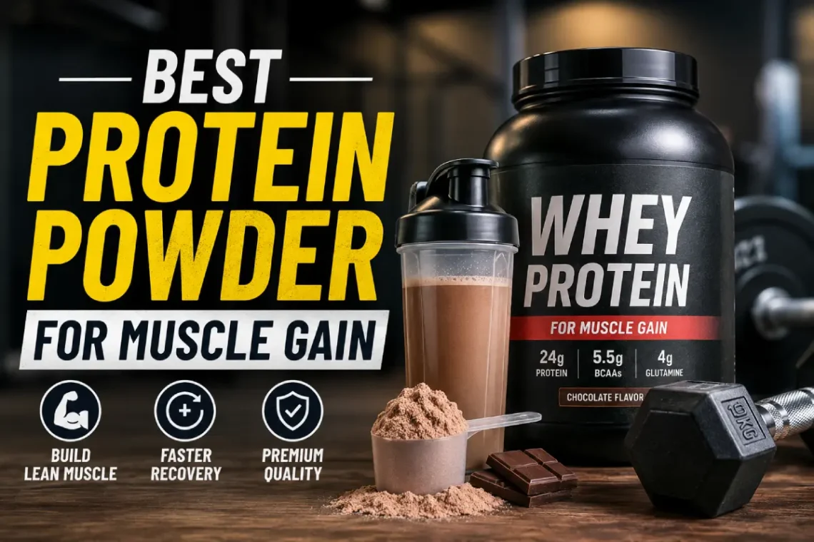 Best Protein Powder for Muscle Gain