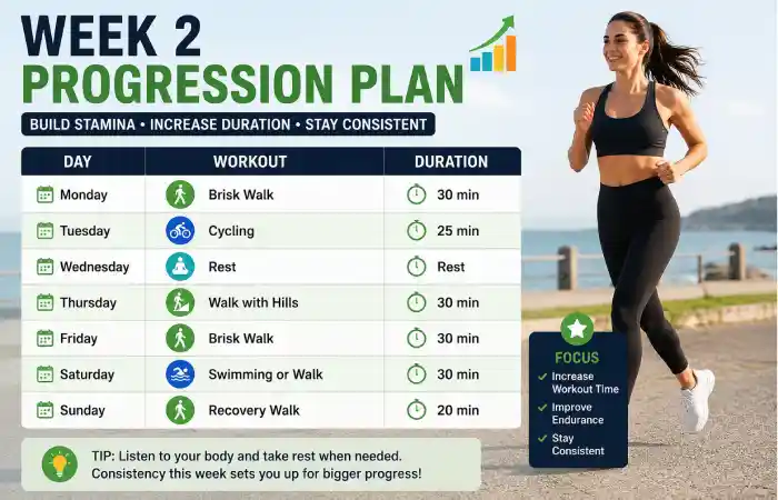Week 2 Progression Plan