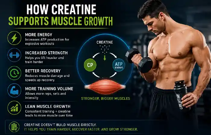 How Creatine Supports Muscle Growth