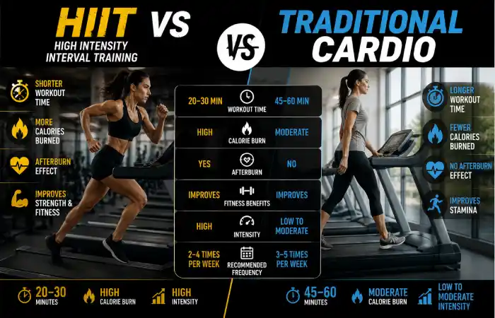 HIIT vs Traditional Cardio