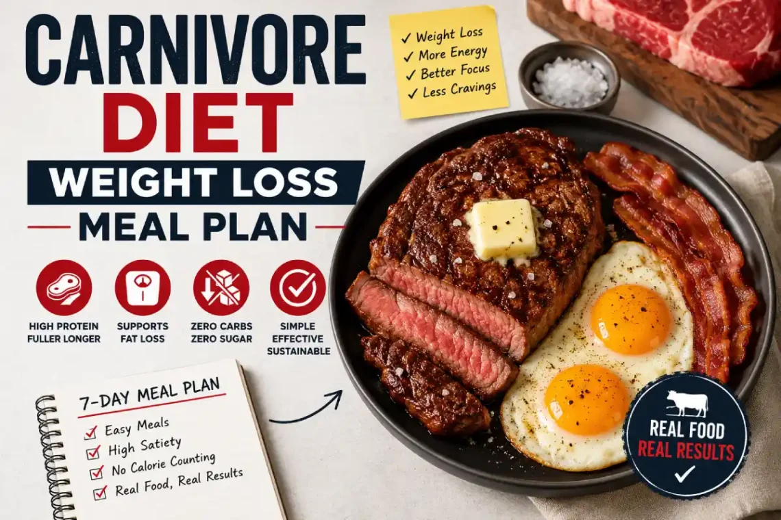 Carnivore Diet Weight Loss Meal Plan