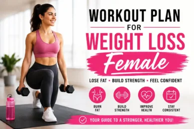workout plan for weight loss female