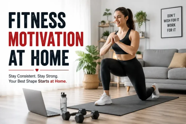 Fitness Motivation at Home: How to Stay Consistent Without a Gym
