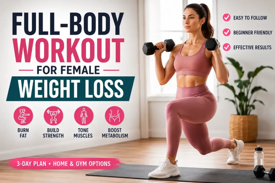 Full-Body Workout for Female Weight Loss