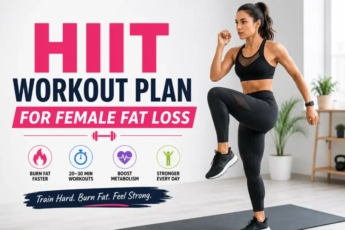 HIIT Workout Plan for Female Fat Loss