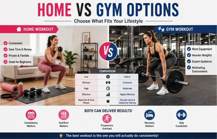 Home vs Gym Options