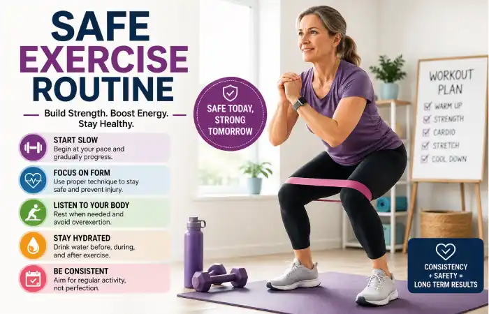 Safe Exercise Routine