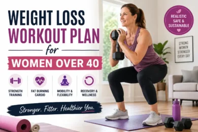Weight Loss Workout Plan for Women Over 40